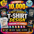 Ultimate Pet Lovers Design Bundle | 1000+ Premium SVG & PNG Files for Dogs & Cats Merch